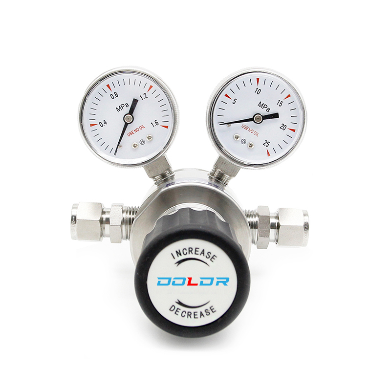 进口化学实验室不锈钢氢气减压阀-德国多尔德DOLDR