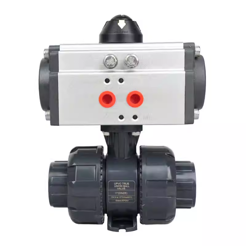 进口气动塑料球阀-德国多尔德DOLDR